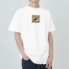 SATUのお店のランニングわん！ Heavyweight T-Shirt