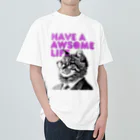 RainbowFam Plusの猫先輩 ヘビーウェイトTシャツ
