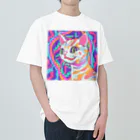 Amrita StoreのPsy Cat ヘビーウェイトTシャツ