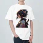 WakuWakustoreのBeautiful Samurai ヘビーウェイトTシャツ