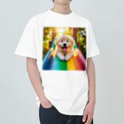 jumping坊主の犬の喜び Heavyweight T-Shirt