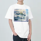 shinn_ryokuの海をみている Heavyweight T-Shirt