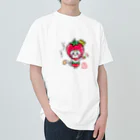 旅猫王子れぉにゃん👑😼公式(レイラ・ゆーし。)のいちご☆旅猫王子れぉにゃん Heavyweight T-Shirt