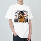 somsowのラッパーになりたいカピバラ ヘビーウェイトTシャツ