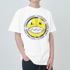 アリーヴェデルチャンネルSHOPのSMILE OLD PAINT1 ヘビーウェイトTシャツ