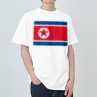 お絵かき屋さんの北朝鮮の国旗 ヘビーウェイトTシャツ