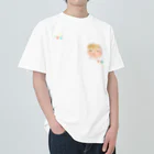 myriad notesのpeaceful smile Heavyweight T-Shirt