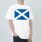 お絵かき屋さんのスコットランドの国旗 ヘビーウェイトTシャツ