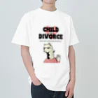 DoubleのChild of Divorce  Heavyweight T-Shirt