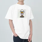 rapis88のにひるなアヒル ヘビーウェイトTシャツ