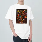 AQUAMETAVERSEのハートのなる木愛のメﾂセージ　なでしこ1478 Heavyweight T-Shirt