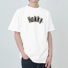 DJ HOKKY OFFICIAL GOODS 2024のHOKKY 黒ロゴ　 Heavyweight T-Shirt