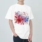 MILIKUのMy Color 赤と紫 Heavyweight T-Shirt