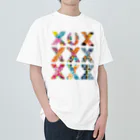 Chi3のxxxxxxxx カラフル・クロス：多様性の融合 Heavyweight T-Shirt