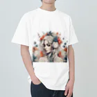 Unique Existenceのhorde of flowers ヘビーウェイトTシャツ