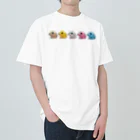 kenny777のゴマフアザラシ勢揃い Heavyweight T-Shirt