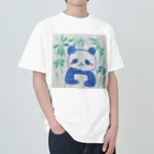 モチクマのモフモフパンダ君 Heavyweight T-Shirt