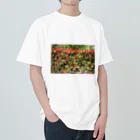 服屋の休日の花 Heavyweight T-Shirt