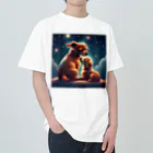 Void Dogの星に見守られながら、愛を確かめ合っている様子。 Heavyweight T-Shirt