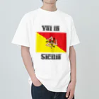 Tee Horizonの【旅行シリーズ】Val in Sicilia （シチリアへ行け） ヘビーウェイトTシャツ