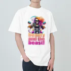 shime_savaのbeauty and the beast! Heavyweight T-Shirt