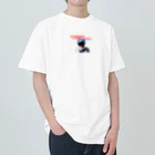 おじさんのポットの正義の味方！少年オヤジン Heavyweight T-Shirt