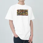 TKG3150のサッカーファン Heavyweight T-Shirt