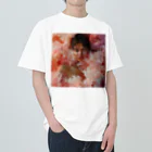 AQUAMETAVERSEのフェイスアート　Tomoe bb 2712 ヘビーウェイトTシャツ