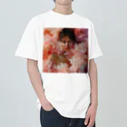 AQUAMETAVERSEのフェイスアート　Tomoe bb 2712 Heavyweight T-Shirt