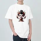 riotriffs_punksの芸者スター_パンク Heavyweight T-Shirt