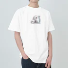 しんすけのイルカの親子 Heavyweight T-Shirt