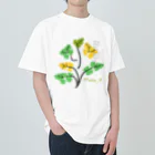 Mana Aのカラフルphilodendrons ヘビーウェイトTシャツ