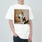 shadowshadowの三毛猫 Heavyweight T-Shirt