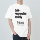 NOIR（ノアール）のSelf-responsible society（自己責任社会） ヘビーウェイトTシャツ