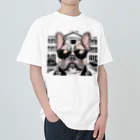 キュート＆クールのサングラスのブル学生 Heavyweight T-Shirt