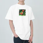 OTIRUBUTUBUTUのオロチ恐竜 Heavyweight T-Shirt