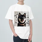 ANTARESの柴犬とありがとう ヘビーウェイトTシャツ