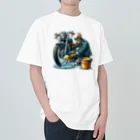 shime_savaの骨の髄まで愛車を磨く！ Heavyweight T-Shirt