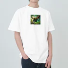 dinosaur_brothersのりあるティラノ① Heavyweight T-Shirt