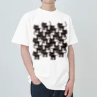 つきれうのくろねこｂｂうじゃうじゃ Heavyweight T-Shirt