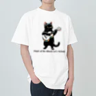 チェリモヤのねことウクレレ Heavyweight T-Shirt