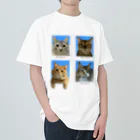 オルカネロの我が猫証明写真グッズ Heavyweight T-Shirt