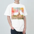 tyu-ripuのparis spring ヘビーウェイトTシャツ