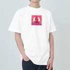 pinkgalmermaidのピンク　セクシー　マーメイド Heavyweight T-Shirt