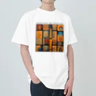 TAKEO SUZUKI / TASKENのAmbient Buddhism2 Album Art T-Shirts ヘビーウェイトTシャツ