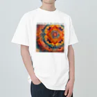 TAKEO SUZUKI / TASKENのAmbient Buddhism3 Album Art T-Shirts ヘビーウェイトTシャツ