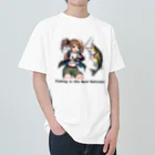 チェリモヤの 釣り女子 ツリガール 04 ヘビーウェイトTシャツ