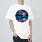 million-mindの犬だって花火鑑賞する Heavyweight T-Shirt