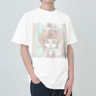 みきのこのお店のサマーガール🍉レッド Heavyweight T-Shirt