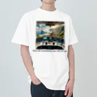 チェリモヤの運転席からの絶景 Heavyweight T-Shirt